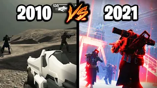 Evolution of Destiny - From 2010 to 2021