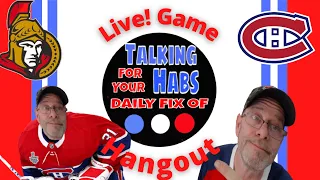 Ottawa Senators@Montreal Canadiens PreSeason Game 4 Live Hangout with Rick! 10/02/21