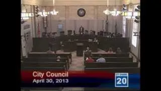 Oklahoma City City Council - April 30, 2013