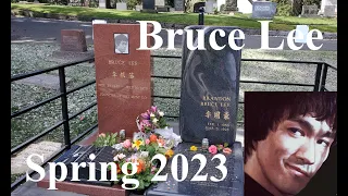 Bruce Lee Gravesite - Spring 2023 in Seattle's Lakeview Cemetery