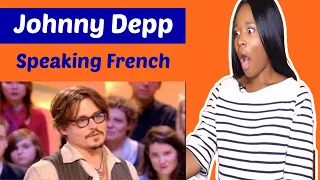 Reacting to Johnny Depp speaking French