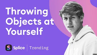 Throwing Objects at Yourself Effect | Splice Trending Edits