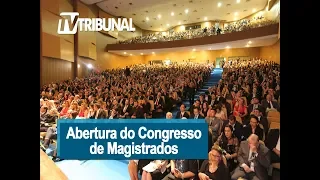 Começa o 23º Congresso Brasileiros de Magistrados em Maceió