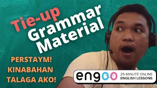 How To Conduct the Tie-up Grammar Material In ENGOO | Actual Lesson | ESL | Tutor Jacko