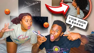 Calling My Girlfriend's MOM The "B" WORD PRANK To See Her Reaction!