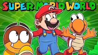 DESAFIO! ZERANDO MARIO WORLD SEM MATAR NENHUM INIMIGO!