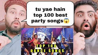 Top 100 SuperHit Party Songs Of Indian Movies Of All Time | Pakistani Reaction