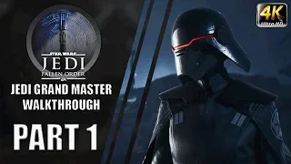 Star Wars Jedi: Fallen Order | Gameplay Walkthrough (Jedi Grand Master) Part 1 | CenterStrain01