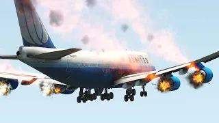 B747 Pilot Saved All Passengers With This Emergency Landing [XP11]