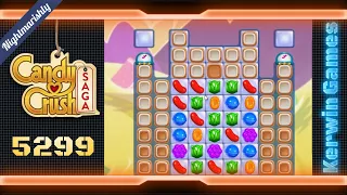 Candy Crush Saga Level 5299 - Nightmarishly Hard Level - No Boosters