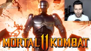 Robocop, Fujin & Sheeva Gameplay REACTION! - Mortal Kombat 11: Aftermath Gameplay Trailer Reaction!