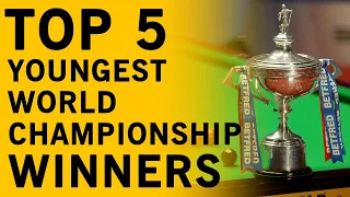 TOP 5 Youngest Snooker World Championship Winners!