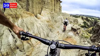 The most interesting trail in the world 🇺🇸 50 STATE SHRED: NORTH DAKOTA