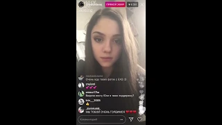 Evgenia Medvedeva live in Instagram part 2, with subtitles.