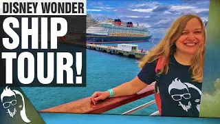 Disney Wonder Tour | Full Walkthrough Ship Tour!
