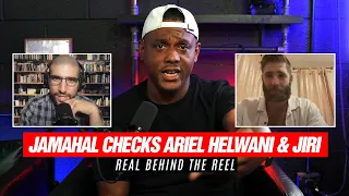 Jamahal Hill CHECKS Ariel Helwani & Jiří Procházka