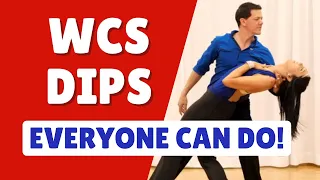West Coast Swing Dips everyone can do!