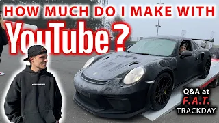 HOW MUCH MONEY DO I MAKE WITH YOUTUBE? - Testing the NEW 992 GT3RS - Q&A with OG SCHAEFCHEN