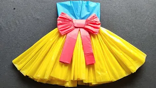 Disney Princess Dress out of Plastic DIY #2 | Ti Mui