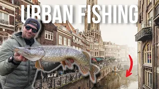 Urban Pike Fishing in the OLD CITY CENTRE - Using the ThurstMe Kicker