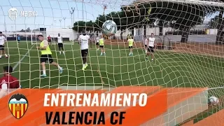 VALENCIA CF | EL EQUIPO SIGUE PREPARANDO LA VISITA AL CAMP NOU