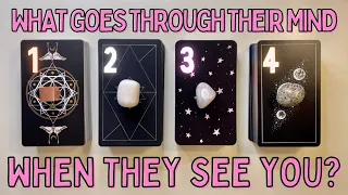 What Goes Through Their Mind When They See You?👀😅| PICK A CARD🔮 In-Depth Timeless Tarot Reading🌟