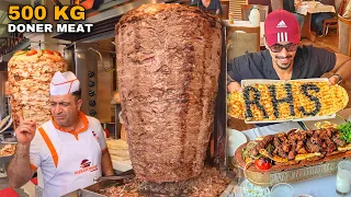 WARNING: Don’t Watch This Video If You’re Hungry - 500 KG Doner in one Day, Istanbul Turkey