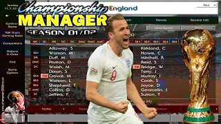 Championship Manager 01/02 | ENGLAND WORLD CUP Gameplay