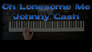 Oh Lonesome Me - Johnny Cash, Cover, eingespielt mit titelbezogenem Style auf Yamaha Genos