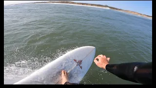 Surfing Hurricane Teddy Swell POV