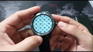 Unboxing  IDW18 smartwatch reloj inteligente en español.