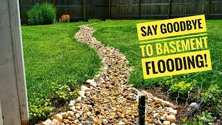 Solve Basement and Yard Flooding with a DIY Dry River Bed!