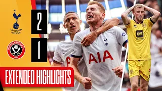 EXTENDED PREMIER LEAGUE HIGHLIGHTS | Tottenham Hotspur 2-1 Sheffield United | Spurs down Blades 😫