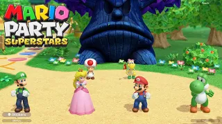 Mario Party Superstars Luigi vs Peach vs Mario vs Yoshi Woody Woods (Master Difficulty)