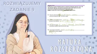 Zadanie 9 NA MATURZE rozszerzonej - FORMUŁA 2023 | przygotowanie do matury