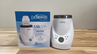 Dr. Brown's Milk Spa Bottle Warmer Review & Tutorial