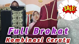 Gamis Muslimah Online Santi Collection • model baju pesta 2023 • Mukena