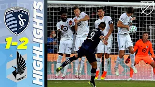 Sporting Kansas City 1-2 Minnesota United FC | Red Card Drama | MLS Highlights