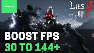 BEST PC Settings for Lies of P ! (Maximize FPS & Visibility)