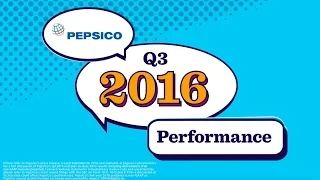 Animation: PepsiCo Q3 2016 Earnings