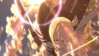 Historia and Ymir are on fire!
