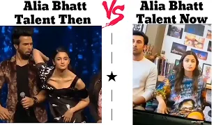 Alia Bhatt Then Vs Now Talent Video Shubhanshu Verma #memes