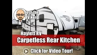 (Sold) 2019 Open Range 2804RK Ultralite Rear & Outside Kitchen Travel Trailer