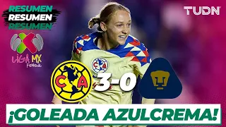 Resumen y goles | América 3-0 Pumas | Liga Mx Femenil - CL2024 J15 | TUDN