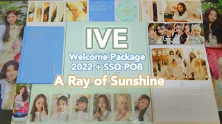 [Unboxing] IVE - Welcome Package 2022 'A Ray of Sunshine' (with Starship Square SSQ POB)