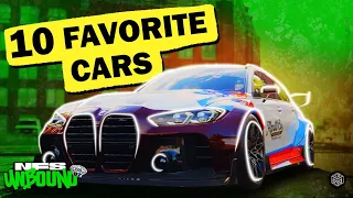 My 10 Favorite Drift and Drag Cars So Far! (Builds Included) NFS Unbound Vol.7