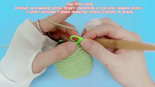 【crochet Dinosauria】 Crochet Kit for Beginner and Professional Crochet DIY Tutorial