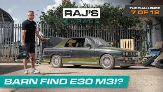Worst Barn Find BMW E30 M3 Convertible ever!? - 7 of 12 Cars | Raj's Garage