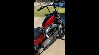 HD Sportster Forty-Eight Custom Exhaust