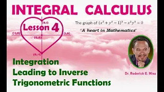 INTEGRAL CALCULUS (Lesson 4): INTEGRATION LEADING TO INVERSE TRIGONOMETRIC FUNCTIONS